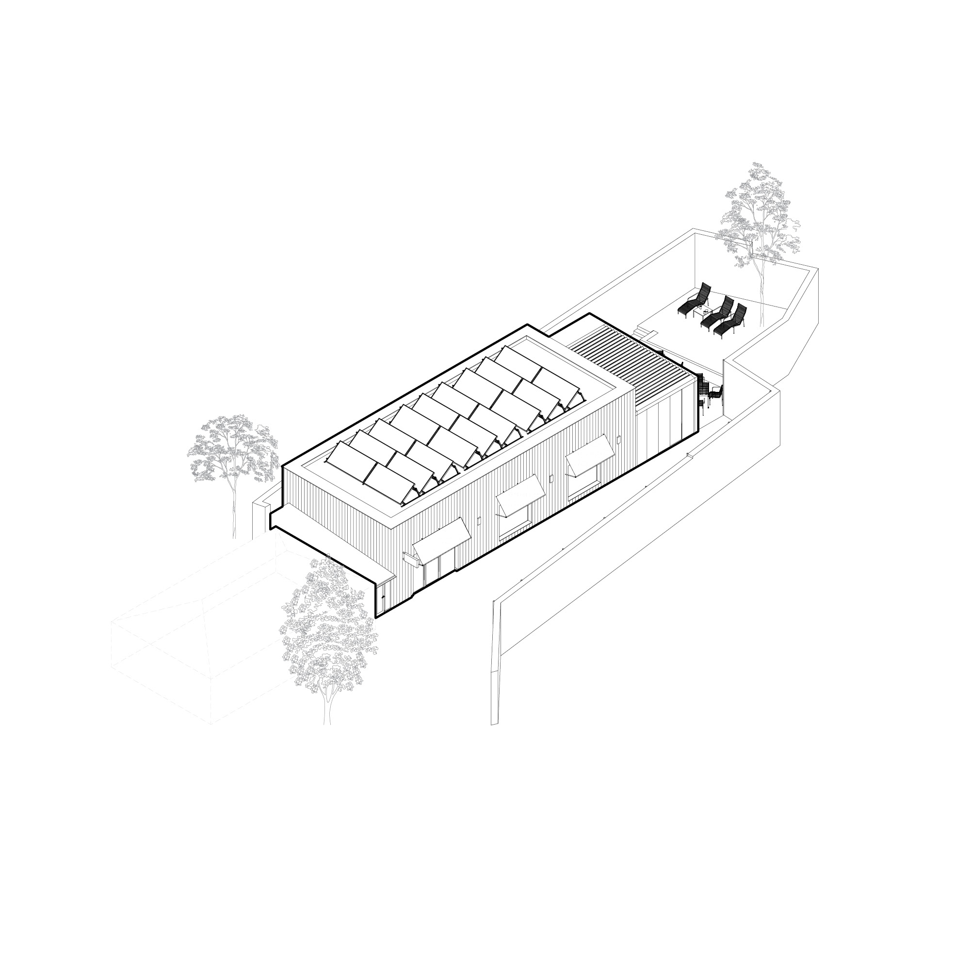 Garage-to-Training Center Conversion for Davines_Pod Pekárnami